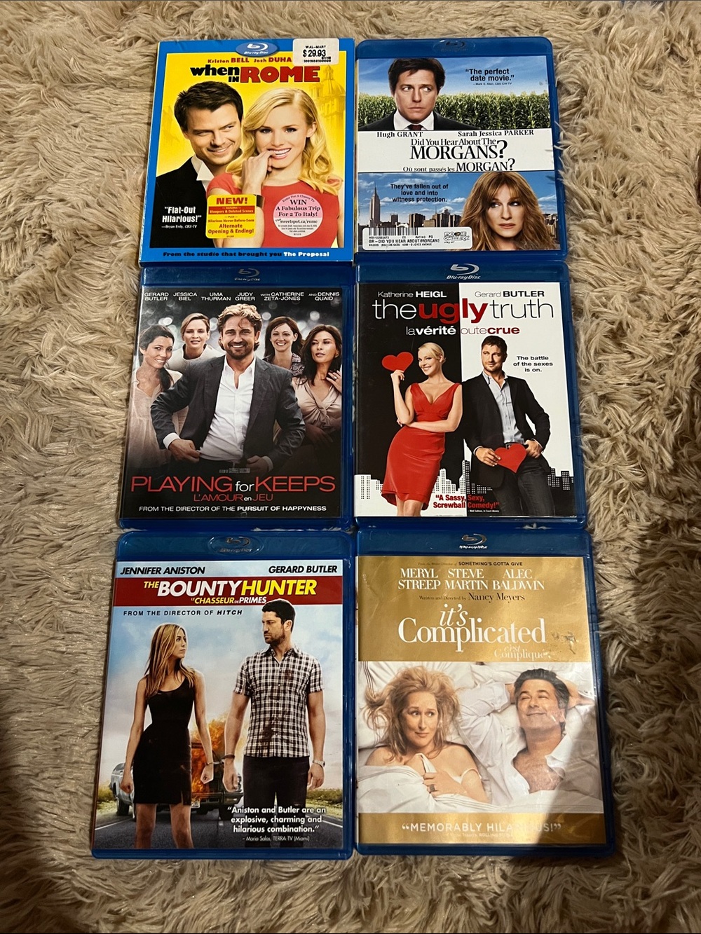 Blu-ray Romantic Comedy Movie Collection - x6 Films